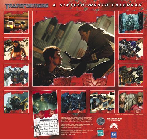 Transformers Wall Calendars 2018 Buy At Europosters
