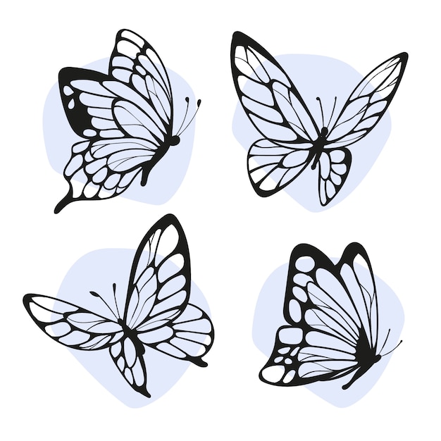 Tres Mariposas En La Mu Eca Tatuajes 123 Tres Mariposas En La Mu Eca Tatuajes 123