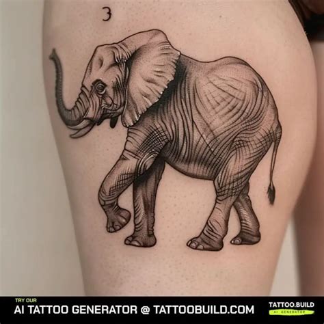 Trunk Up Elephant Tattoo: Symbolism & Design Ideas