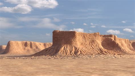 Tuwaiq Escarpment 3D Model: Stunning Digital Recreation