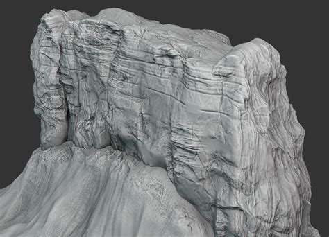 Tuwaiq Mountain Saudi Arabia 3D Model 3D Printable Cgtrader