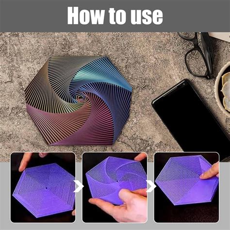 Umitay Fractal Pentagon Fidget Toy Pentagon Fidget Toy Fractal 3D