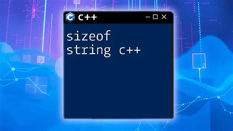 Understanding Sizeof String In C A Quick Guide