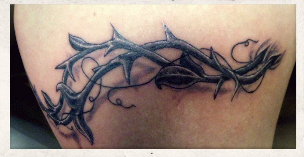 Vine With Thorns Tattoo: Meaning & Design Ideas