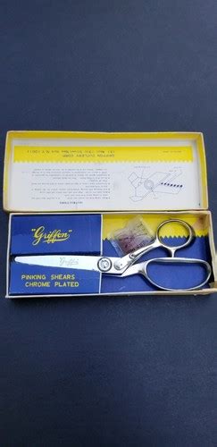 Vintage Griffon Pinking Shears Original Box Ebay