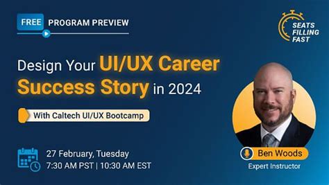 Webinar Ui Ux Career Success With Caltech Bootcamp Webinar Ui Ux Career Success With Caltech Bootcamp