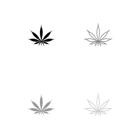 Weed Tattoo Set Of 2 Tattoo Icon