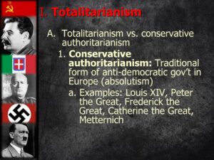 Which Are Examples Of Totalitarian Governments That Existed Following Wwi