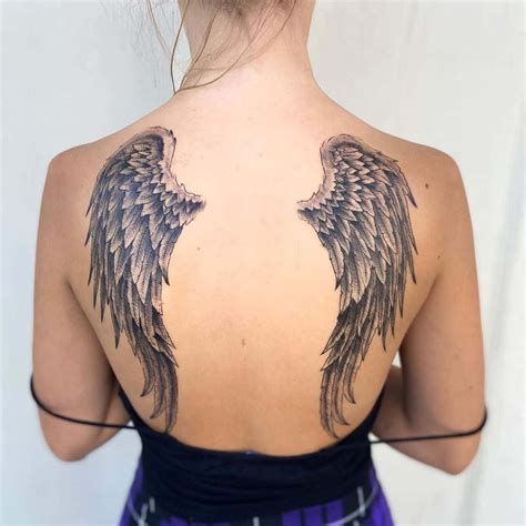 Wing Tattoos For Females: Elegant & Meaningful Designs