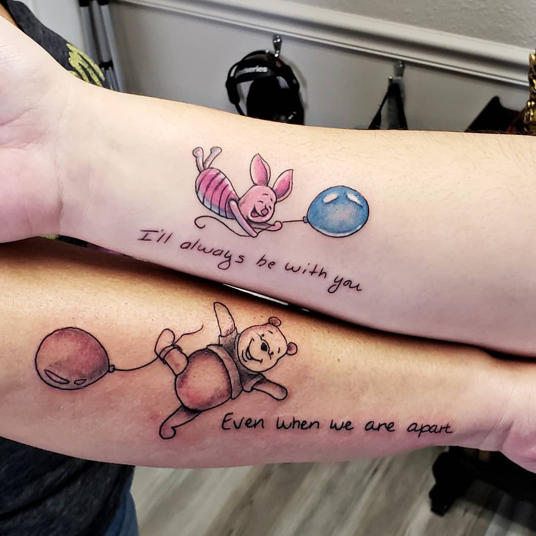 Winnie The Pooh And Piglet Tattoos Winnie The Pooh And Piglet Tattoos