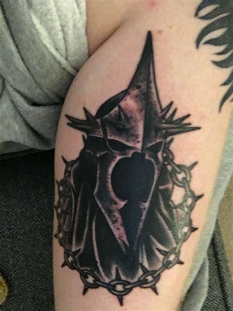 Witch King Of Angmar Done By Matt Abraham From Tribune Tattoo In