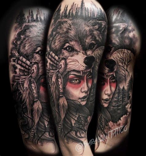 Wolf Headdress Tattoo Meaning Wolf Headdress Tattoo Meaning