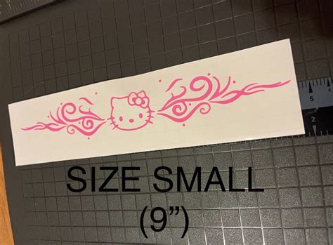 Y2k Hello Kitty Car Tramp Stamp Tribal Decal Sticker Etsy Y2k Hello Kitty Car Tramp Stamp Tribal Decal Sticker Etsy