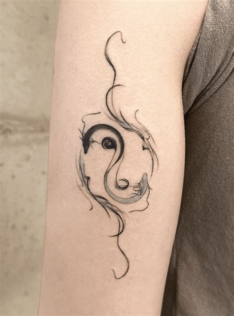 Yin Yang Dragon Tattoos Symbolism Timeless Beauty