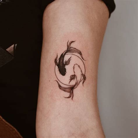 Yin Yang Koi Tattoo: Symbolism & Design Ideas