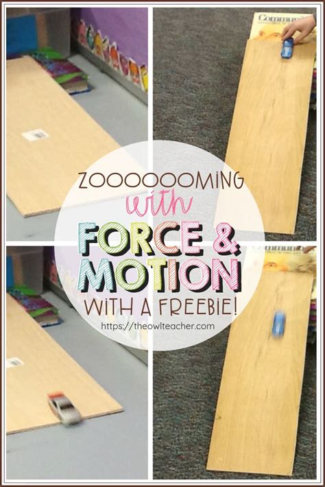 Zoooooming With Force And Motion Force And Motion Force Activities